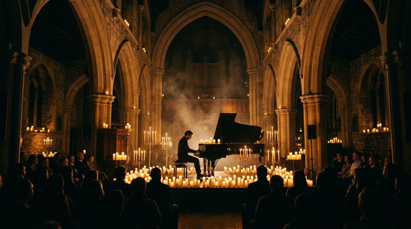 Candlelight piano concert